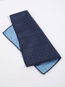 1pc British Style Small Polka Dot Men's Pocket Square, Business Commute Suit Chest Pocket Accessory, Multiple Colors Available - Multicolor - View 7
