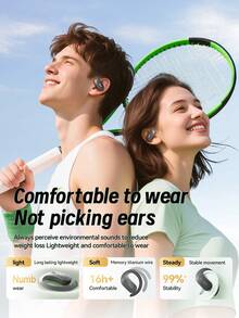 ACER OHR538 Wireless Bluetooth Earbuds OWS Ear-Hook Open-Ear Spherical Design Stereo Comfortable Fit Suitable For Study Business Sports Running Fitness Compatible With Phone IOS/Android System - one-size - View 4
