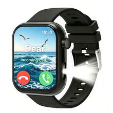 1.83 Inch HD Display Smart Sports Watch With Flashlight, Wireless Calling, Multiple Sports Modes, Sedentary Reminder And More, Suitable As Gift For Friends And Couples, Compatible With Android And IOS - View 10