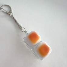 Caramel Bread Shaped Keychain, Mechanical Keyboard Switch Tester, Keychain, Desktop Decoration, Mobile Phone Charm, Creative And Interesting Office Decoration, Unique Gift Selection - Multicolor - View 14