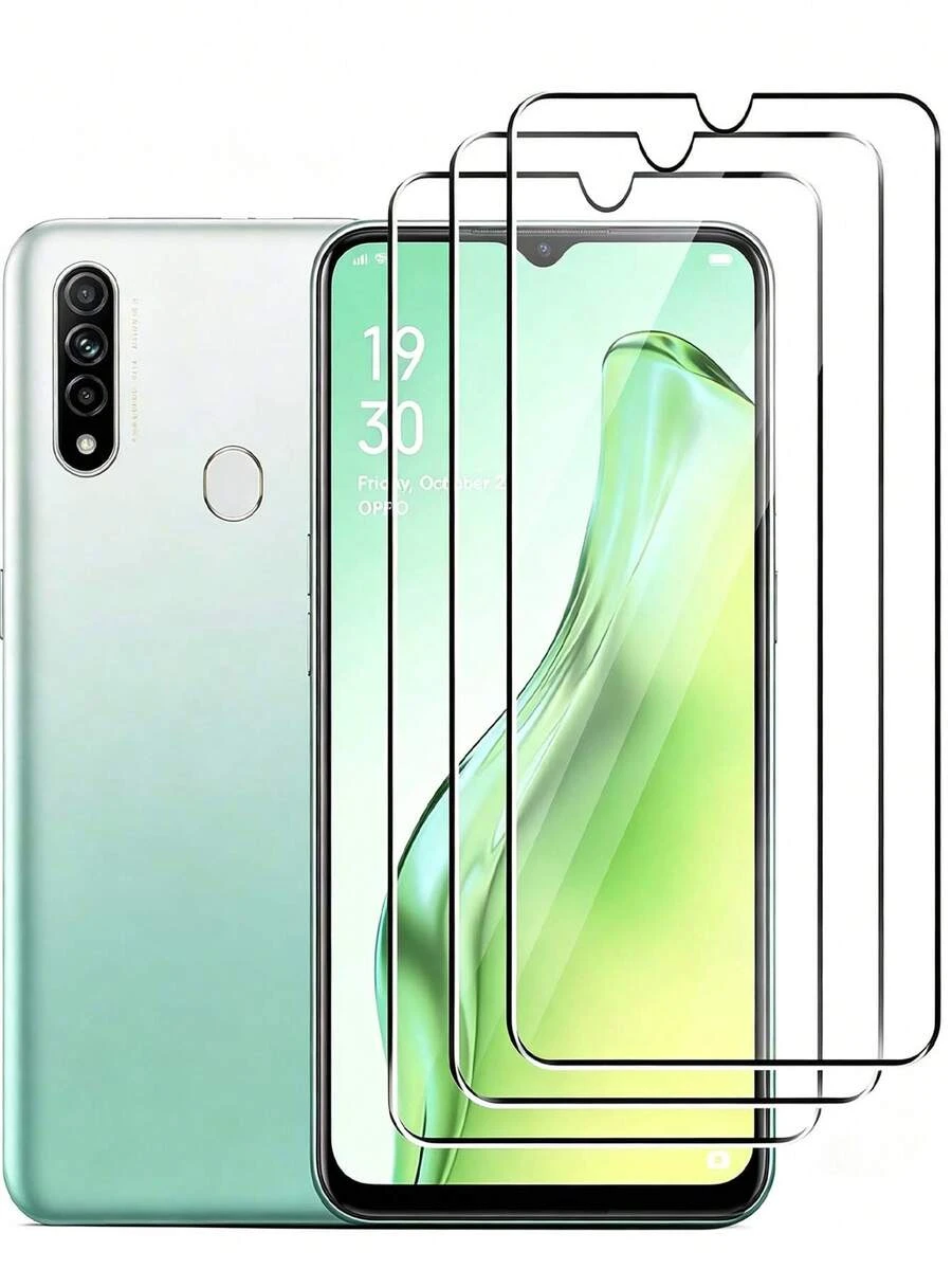 3Pcs For Screen Protector Tempered Glass, [99.99% HD Clear] [9H Hardness] [Film Friendly] For Phone Film Glass Tempered Film - Clear - View 1