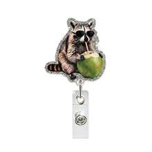 1pc Cool Blood Pressure Bear Pattern Retractable Badge Reel, With Rotating Crocodile Clip, Fun Retractable Badge Holder, Suitable For RN, LPN, CNA Healthcare Professionals, Teachers, Nursing Students, Office Gift - Multicolor - View 15