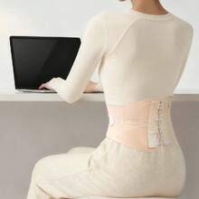 1pc Back Brace For Women Men, Adjustable Lumbar Support Belt - Multicolor - View 8