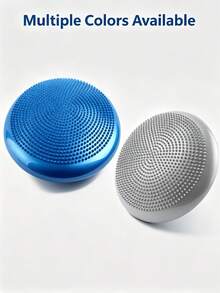 Multifunctional Yoga Half Balance Dome Trainer With Raised Massage Dot Surface Anti-Burst Anti Slip Indoor Abdominal Core Workout Fitness Gear Random Color Delivery - A - View 7