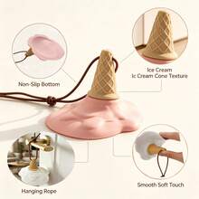 Creative Ice Cream Door Stopper, Cute Decorative Silicone Door Wedge, Windproof And Anti-Collision Door Stopper, Housewarming Gift, Suitable For Bedroom And Children's Room - A - View 4