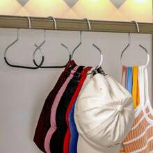 Hat Ring Hanger For Home Wardrobe, Duck Tongue Baseball Cap Hanging Strap, Multi-Functional Bag Hook Display Rack - Random - View 6