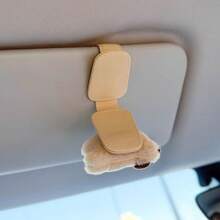 SANRIO 1 buah Klip Kacamata Mobil Kartun, Tempat Kacamata Interior Mobil Modis, Penyimpanan Pelindung Matahari, Magnetik, Sangat Lucu - A - View 5