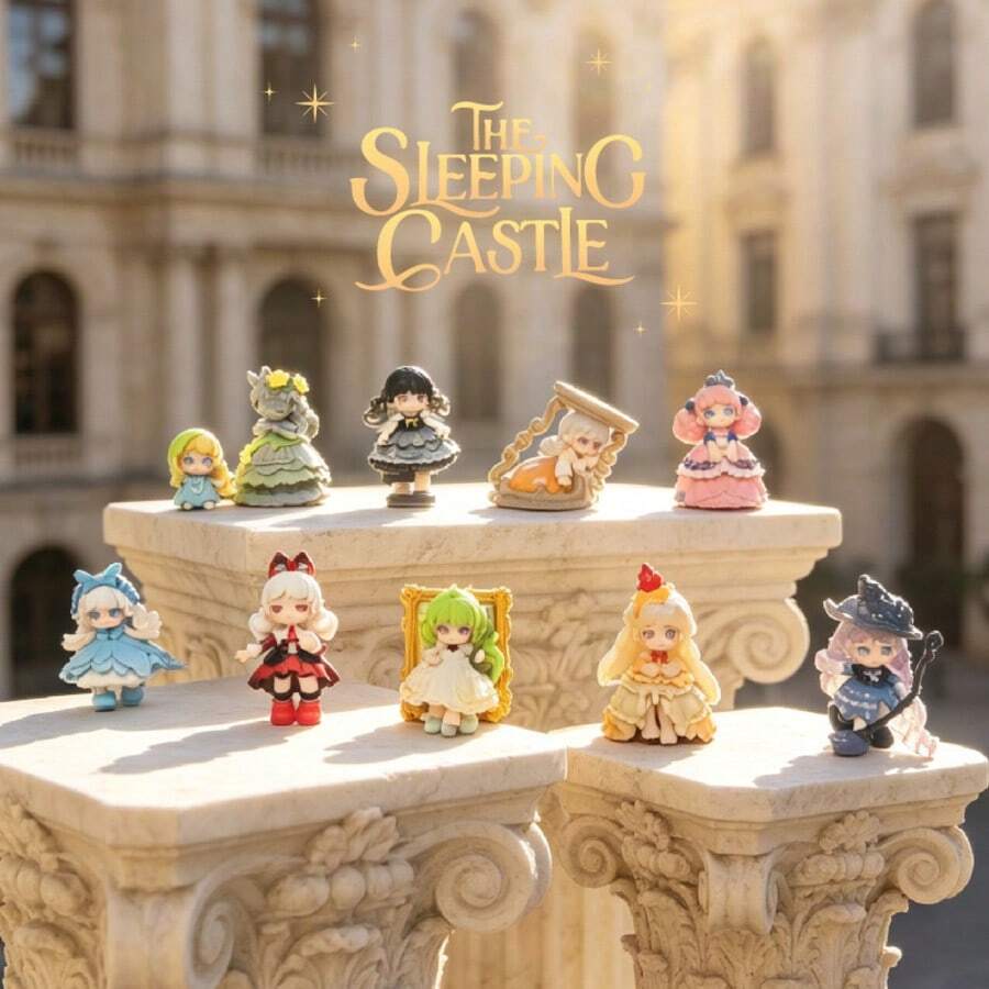 Castle Girl's Gothic Movie Style Blind Box Fijurine,Suitable As A Home Decoration And Adult Collectible Gift - Multicolor - View 1