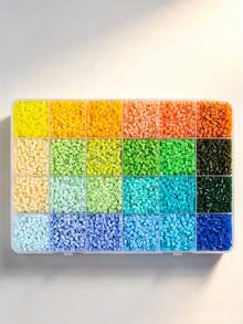Set Manik-Manik Leleh, 24 Warna Manik-Manik, Cocok untuk Proyek Kerajinan Tangan DIY, Bahan Kerajinan, Manik-Manik Api, Puzzle, Gantungan Kunci, Liontin, Cocok untuk Para Penggemar, Dapat Membuat Berbagai Pola, Hadiah Ulang Tahun, Wisuda, Hari Valentine, Pesta, Hadiah Buatan Tangan untuk Keluarga, Teman, Teman Sekelas - Set Manik-Manik Perler Aneka Warna - View 8