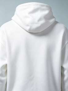 2026 Fall Vintage White Carolina NC Graphic Hoodie, Unisex Loose Soft Fleece Pullover Hooded Sweatshirt, Casual Daily Streetwear Top For Men Women - 白色5 - 查看 3