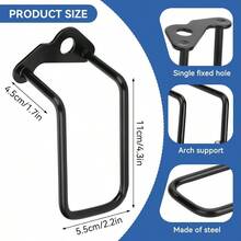 Desviador Trasero de Bicicleta, Protector de Engranaje Trasero de Bicicleta de montaña Universal Protector de Palanca de Cambios de Bicicleta Accesorios de Ciclismo - Multicolor - Ver 2