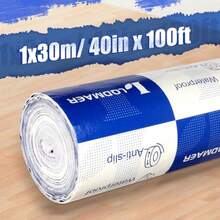 Plastic Flooring - White/Blue - View 3