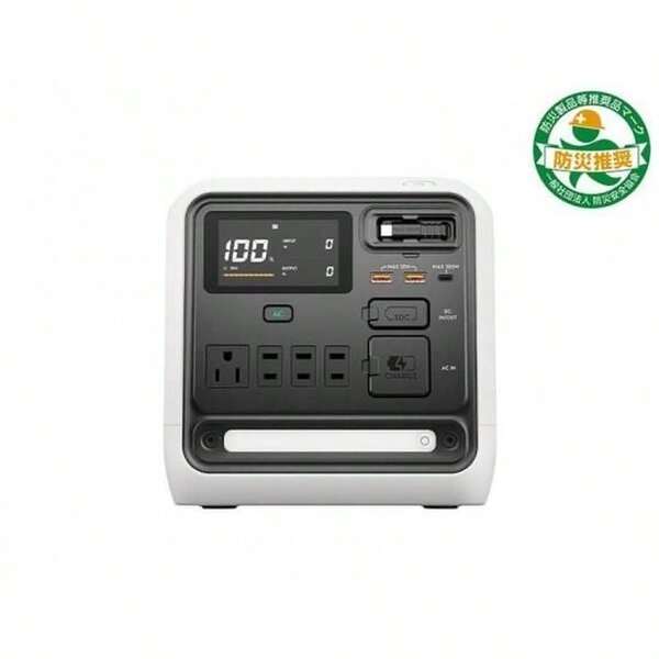 【DJI正規品発送】DJI Power 1000 Mini White ポータブル電源 1008Wh LFPバッテリー コンパクトサイズ 最大出力1000W わずか58分で0~80%まで充電 車載充電器とMPPTモジュール内蔵 家庭用発電機 キャンプ用