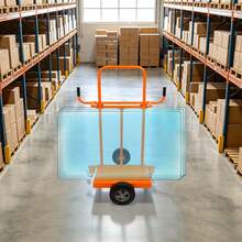 YUNRUX Plate Trolley, Transport Trolley For Large Plates, High-Performance Plate Trolley Orange 300kg - A - View 11