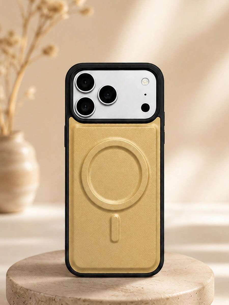 1件金色時尚手機殼，兼容Apple智慧型手機，Apple 17手機殼支持無線充電，防震防摔Apple 17 Pro Max手機殼，Apple 17e手機保護殼兼容車載支架，Apple 16手機殼，高品質3D立體無線充電手機殼，夏季拼色Android智慧型手機殼，優質皮革兼容多款手機型號，Galaxy S26 Ultra手機殼，實用輕便禮品選擇Honor手機配件 - 金色 - 查看 1