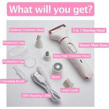 Bikini Trimmers - Red and White - View 2
