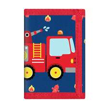 Cartoon Car Style Card Holder, Wallet With Keychain, Zipper Pocket Coin Purse, Teenager Wallet, Tri-Fold Design, Novelty Wallet - Multicolor - View 9