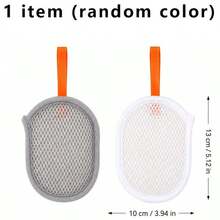 5pcs Set (4 Soap Foaming Nets With Hanging Rope + 1 Portable Storage Box) Bathroom Soap Foaming Bag With Portable Box - Multicolor - View 14