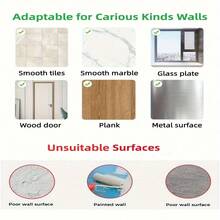 4/3/1pc Bathroom Towel Rack Wall-Mounted Bathroom Hanging Rack Dish Cloth Holder Bathroom Kitchen Hardware Accessories Strong Self-Adhesive Bathroom Storage Rack Suitable For Bathroom And Kitchen Decor - Multicolor - View 10