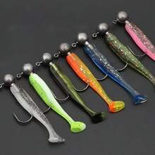 Complete Fishing Rod Set, Includes Telescopic Fishing Rod, Spinning Reel, Bait, Fishing Hooks, Travel Fishing Rod Set (Random Color) - Combination - View 8
