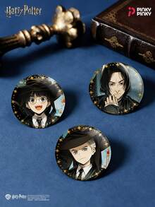 Harry Potter 1 hộp mù gương 1 cái, huy hiệu sticker xé được, gương phong cách mới, quà tặng sinh nhật, đồ sưu tầm cho fan, Halloween, Giáng sinh - Màu xanh hải quân - Xem 6