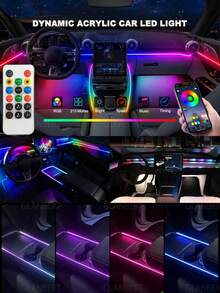 GLANBERT Lumière décorative contrôlée par application - Kit de lumières d'ambiance - Voir 4
