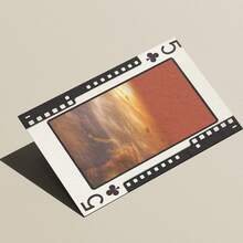 YFOPEN Warm Golden Hour Sunset Landscape Playing Cards, Diverse Stunning Dusk Sky Artworks For Every Card, Retro Movie Film Edge Design, Durable Card Box For Leisure Gathering And Magic Shows - Multicolor - View 6