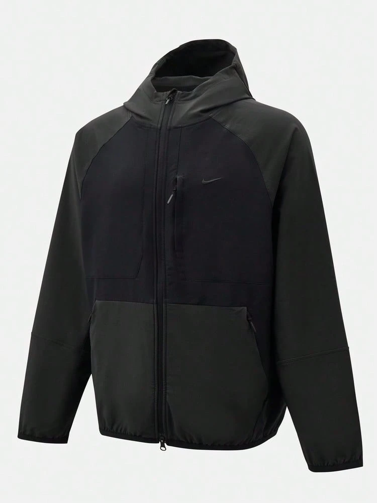 Nike Men's AS M NK RPL UNLIMITED UTILITY Woven Hooded Jacket IM3614-010 - Black - View 1