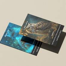 YFOPEN Nature Element Spiritual Oracle Cards Deck, Dreamy Magical Forest Scenes Printed On Each Card With Inspirational Healing Affirmations, Antique Tree Pattern Printed Outer Box, Durable Smooth Paper For Daily Emotional Healing Practice - Multicolor - View 4