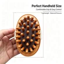 Brush Airbag Full Body Universal Essential Oil Massage Abdominal Brush Weight Loss Brush Comb Fat Reduction Resin Massager - Multicolor - View 4