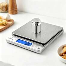 Kitchen Scales - فضي - مشاهدة 7