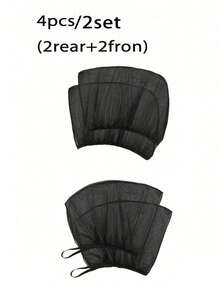 Car Window Sunshade Set, Uv Protection, Privacy Screens For Front And Rear Windows, Suitable For Cars And Suvs, Easy To Install, Breathable Mesh Material, Blocks Harmful Uv Rays, Provides Sun Protection And Privacy - Multicolor - View 13