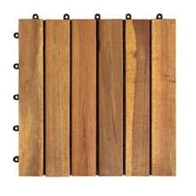 Solid Wood Decking - Vertical Dorado - View 1
