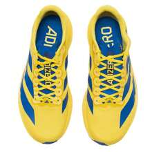 Adidas New ADIZERO EVO SL Cushioned Breathable Lightweight Men's Running Shoes - Yellow/Blue - View 9