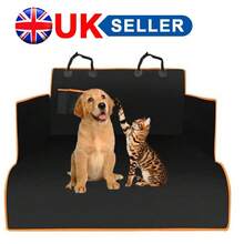 Pet Car Boot Liner – Waterproof Dog Boot Cover With Side Guards, 185x105cm Universal For SUVs, Anti-Scratch - Black - View 9
