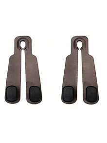 4pcs/1pc Minimalist PU Leather Car Hooks, High Load-Bearing To Prevent Items From Rolling, Hidden Hook Design Fits Car Seat Installation, Practical Car Accessory For Daily Commute To Store Backpacks And Umbrellas, Women's Car Essential, Travel Must-Have - Multicolor - View 11