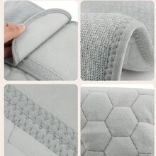 1pc Waist Brace For Men Women, Adjustable Lumbar Support Belt - Grey - View 6
