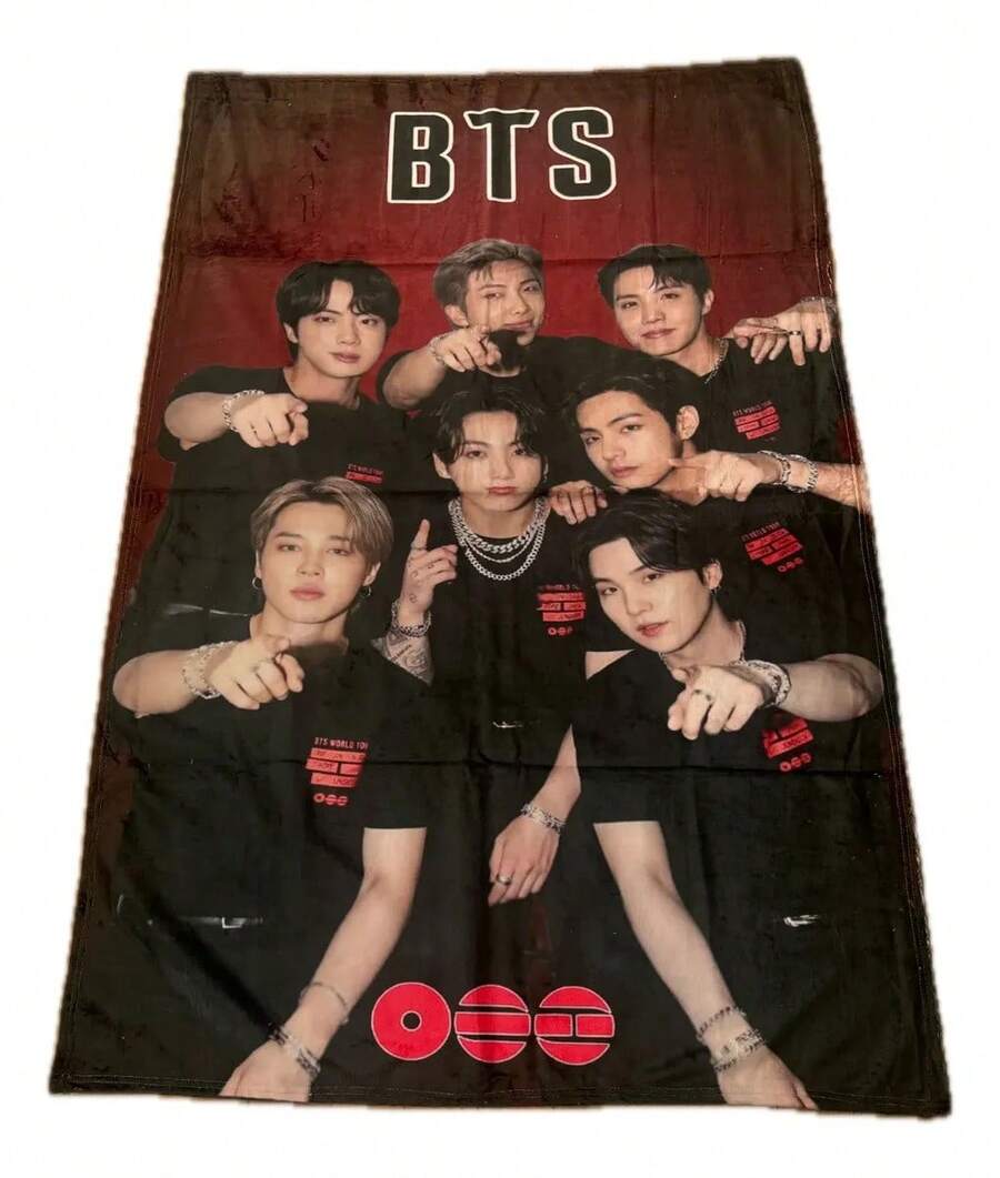 Cobija Suave y Calientita Tipo Plush Frazada Cobija Viajera Grupo Ultra Suave Lo Mejor - Negro - Ver 1