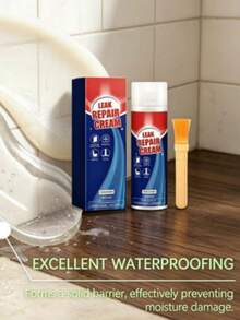 1 Set Leak-Proof Repair Sealant (Transparent) Daily Leak Repair Multi-Scenario Universal Convenient Easy-To-Operate Transparent Sealant Designed Specifically For Kitchen And Bathroom Waterproofing - 1pc - View 4