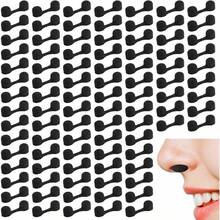 100/50/2PCS Nose Mask Filter Pads, Disposable Nose-Style Dust Mask, Bulk Pack Nose Hole Filter Covers, Suitable For Spray Tanning, Welding Dust, Construction Site (Black) - Multicolor - View 1