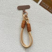1 pieza Cordón trenzado de un solo color, cadena retorcida, llavero colgante, correa para la muñeca, correa de identificación DIY hecha a mano para cámara, regalo de colgante de teléfono gratis para madre, familia, amigos, cumpleaños, vacaciones - Multicolor - Ver 28