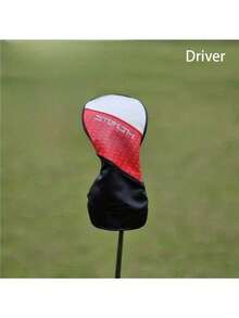 1pc Golf Club Headcover, PU Material With Soft Lining, Suitable For Driver, Fairway Wood And Hybrid Clubs, Fashionable Wear-Resistant Neutral Golf Accessory, Provides Full Protection For Golf Clubs - Multicolor - View 6