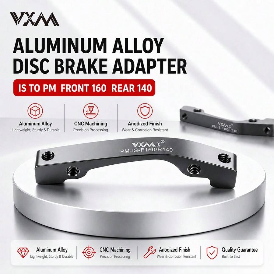 VXM Disc Brake Adapter PM To IS F160/R140 Mountain Bike Brake Adapter Bracket With Screws - Multicolor - View 1
