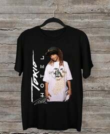 Men T-Shirts - 黑色 - 查看 2
