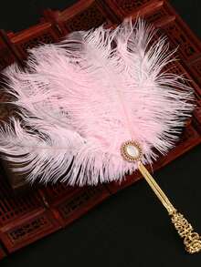 Elegant Lace Folding Hand Fan, Floral Embroidery, Vintage Chinese Style, Lightweight And Portable, Suitable For Dance/Wedding/Party, Women's Summer Cooling Decorative Fan - Multicolor - View 14