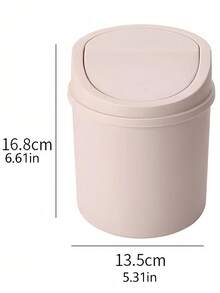 Modern Desktop Trash Can, Large Capacity In A Compact Size, Suitable For Professionals And Gamers, Unisex, Durable Mini Trash Can, For Computer Desks, Can Hold Wrapping Paper, Multi-Functional Mini Model, Suitable For Cars, Offices, Dormitories, Desktops, Office Supplies, Mini Countertop Trash Can. - Multicolor - View 6