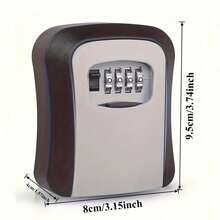 1pc Flip Key Lock Box With Sliding Cover, Durable Metal & Plastic Structure, Customizable Combination Lock, Suitable For Home, Hotel, Emergency, Travel, Decoration, Back To School, Birthday Gift - Multiple Styles - View 11