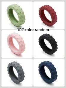 8pcs Luggage Wheel Protective Covers, Wear-Resistant & Noise-Reducing, Suitable For 8-Wheel Universal Luggage, Essential For Holiday Travel And Back To School - Multicolor - View 13