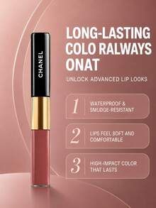 Chanel LE ROUGE DUO 持久唇彩 -194 INTENSE NUDE -4.5ml-0.15FL.OZ. -3.5ml-0.11FL.OZ. - Colour -194 INTENSE NUDE -4.5ml-0.15FL.OZ. -3.5ml-0.11FL.OZ. - 查看 3