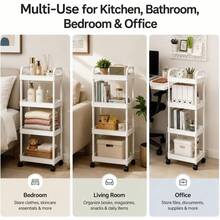 Portable Shopping Carts - White - View 7